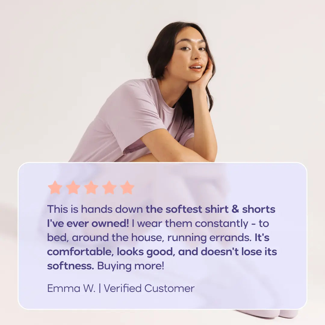 Mellow Cooling DreamTee - Breathable Summer Sleepwear & Loungewear