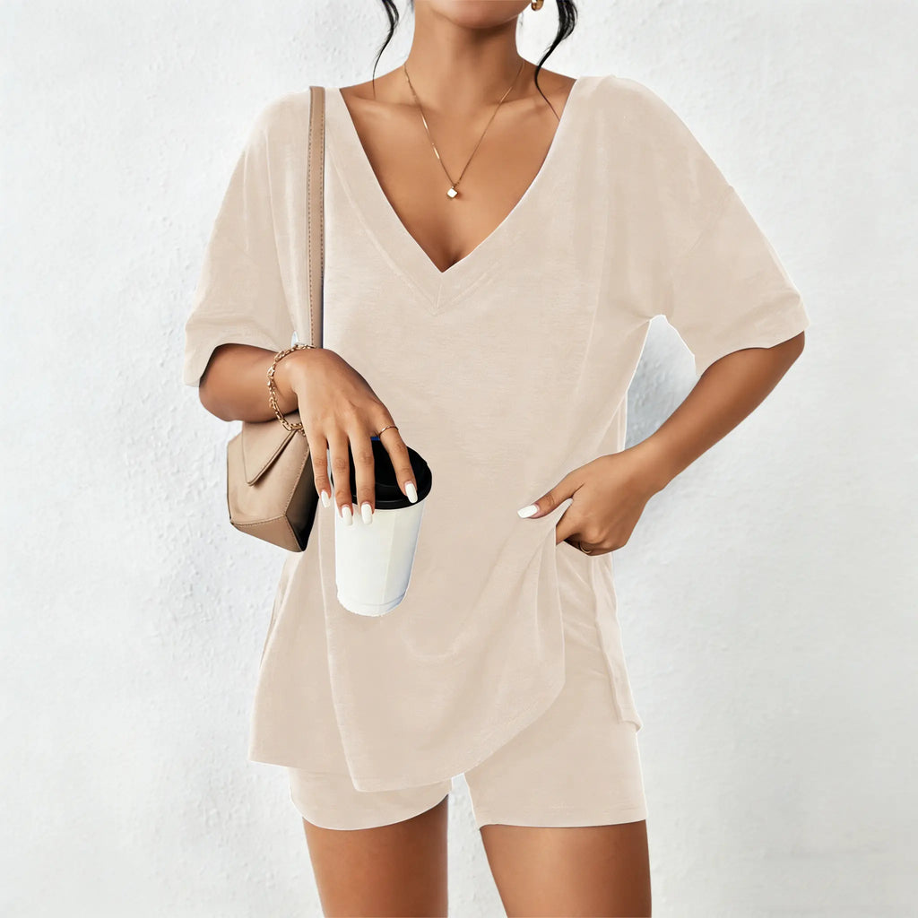 Summer Comfy Women's Loungewear 2 Piece Outfit - S-XXL