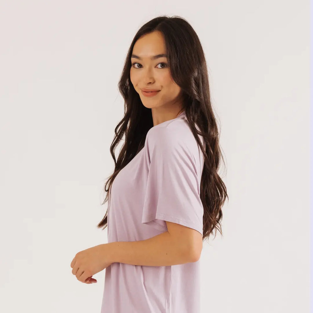 Mellow Cooling DreamTee - Breathable Summer Sleepwear & Loungewear