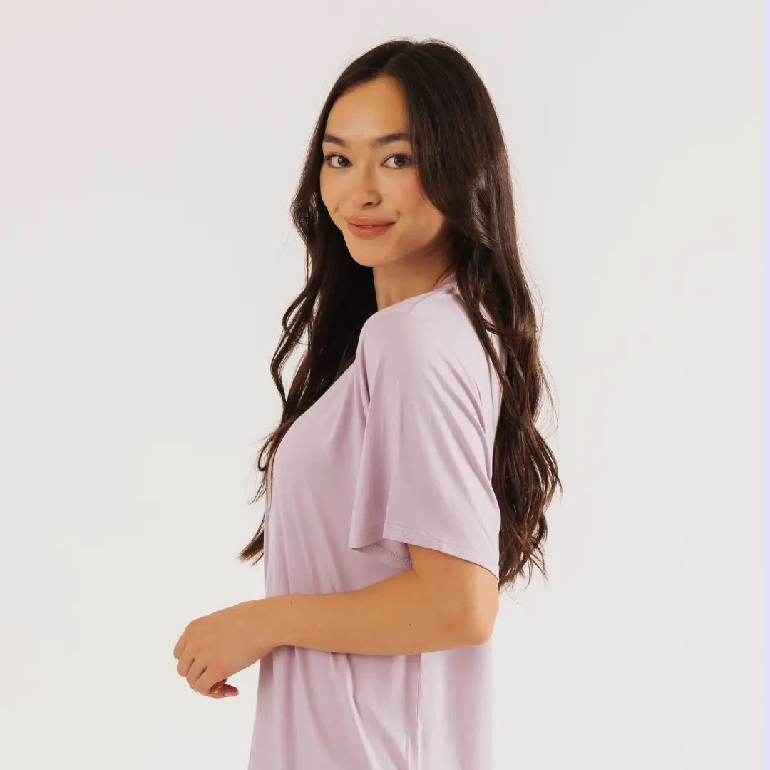 Mellow Cooling DreamTee - Breathable Summer Sleepwear & Loungewear