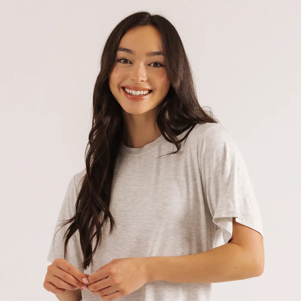 Mellow Cooling DreamTee - Breathable Summer Sleepwear & Loungewear
